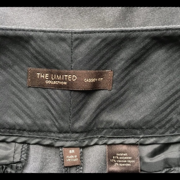 THE LIMITED Cassidy Fit Gray Boot Cut Dress Pants - Picture 2 of 4
